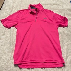 Under Armor hot pink polo M (loose)